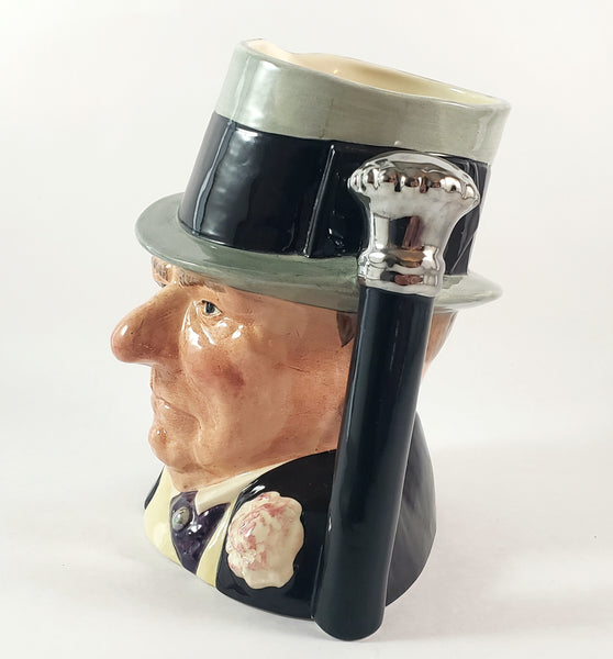 Large Royal Doulton Character Jug 7 1/2" WC Fields 1982