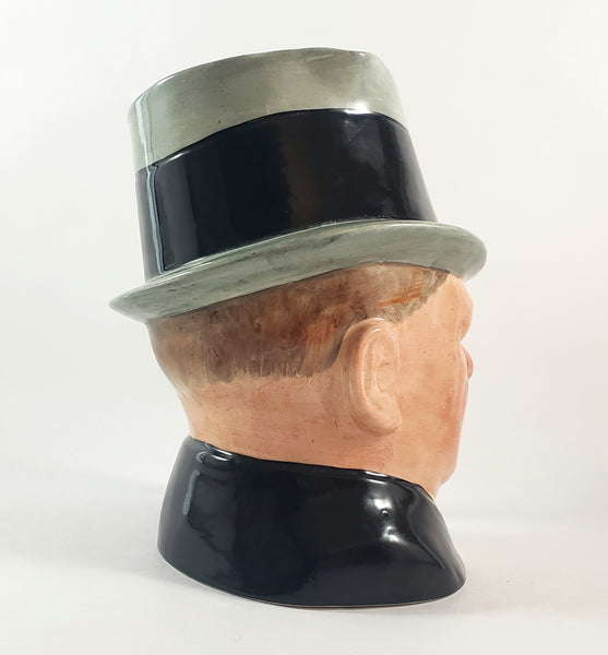 Large Royal Doulton Character Jug 7 1/2" WC Fields 1982