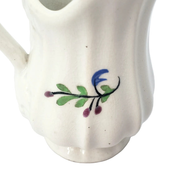 Antique Victorian Childs Play Miniature Pitchers 3 1/4" Set of 2