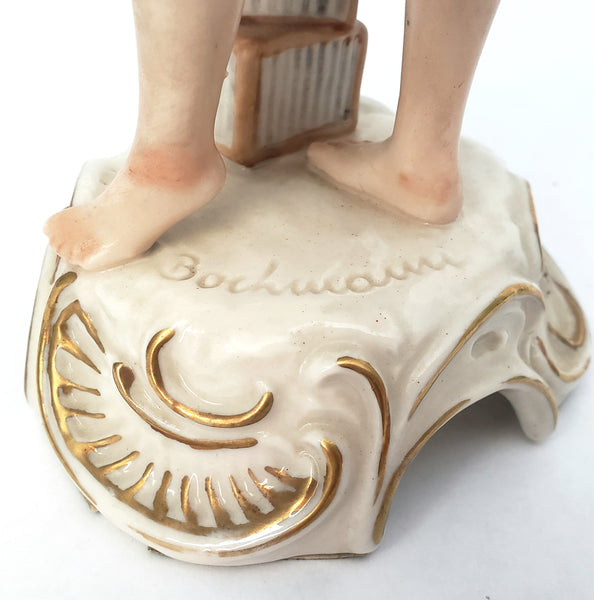 Gerhard Bachmann Figurine by Goebel Girl with Birdcages 1970s