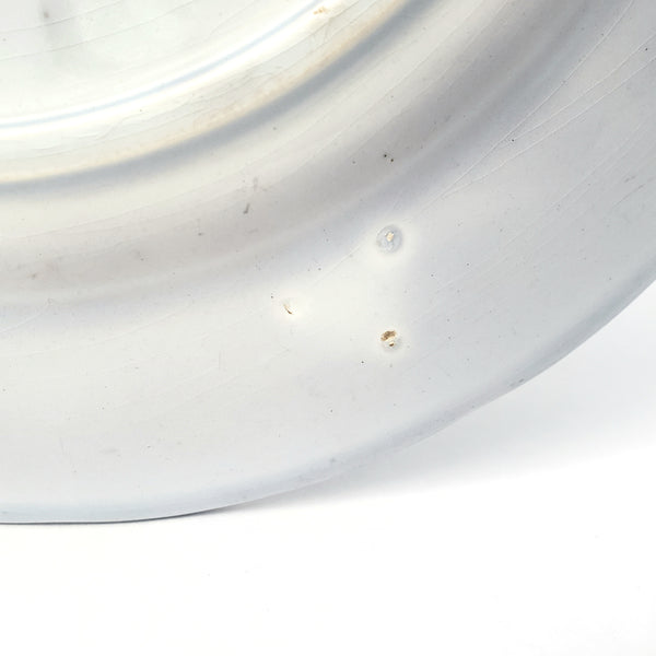 Antique Flow Black Transferware Plate 10" Washington Vase PW & Co England