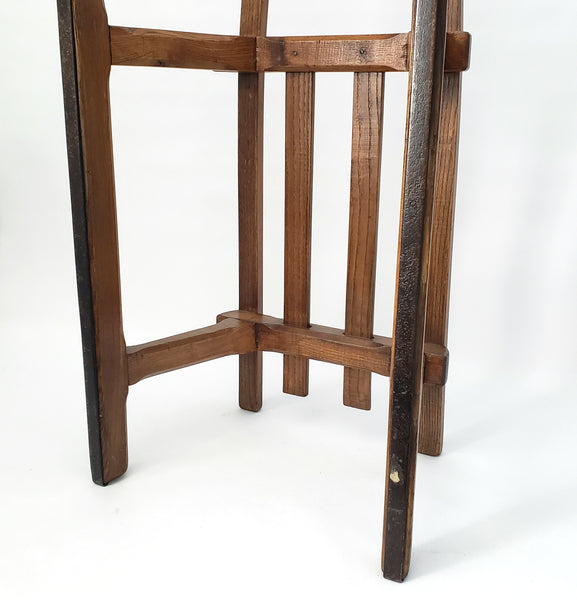 Antique French Wooden Runner Sled 35"