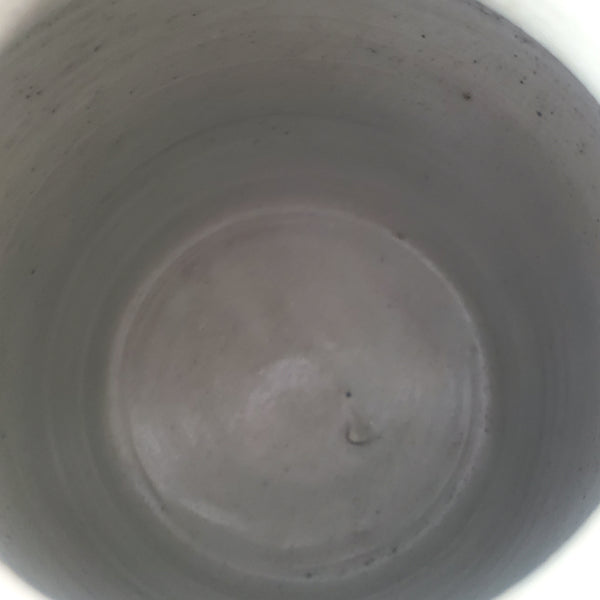 Antique Salt Glazed Stoneware Storage Crock with Lid 1 Quart