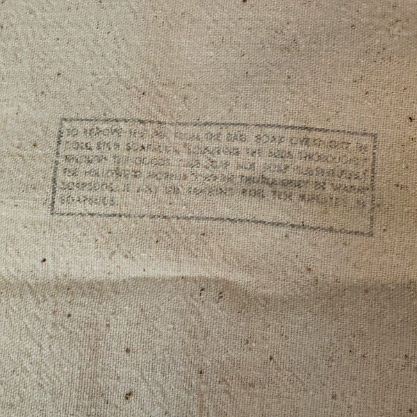 Vintage Eastern States Farmers Exchange Feed Bag Grain Sack Massachusetts