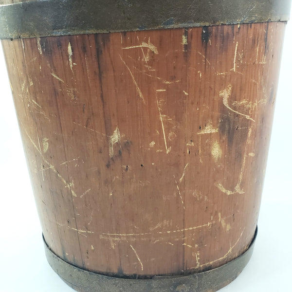 Primitive Bentwood Double Sided Dry Measure 10" Country Farmhouse Décor