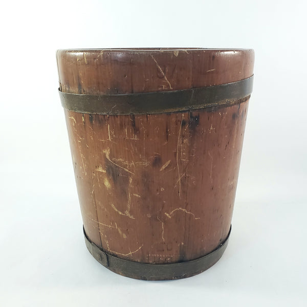 Primitive Bentwood Double Sided Dry Measure 10" Country Farmhouse Décor