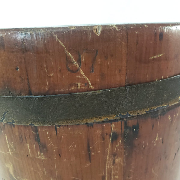 Primitive Bentwood Double Sided Dry Measure 10" Country Farmhouse Décor
