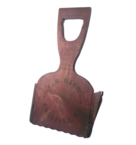 Primitive Rustic Hand Held Bluegrass Seed Stripper C.R. King Carlisle, KY