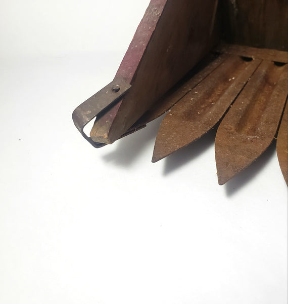 Primitive Rustic Hand Held Bluegrass Seed Stripper C.R. King Carlisle, KY