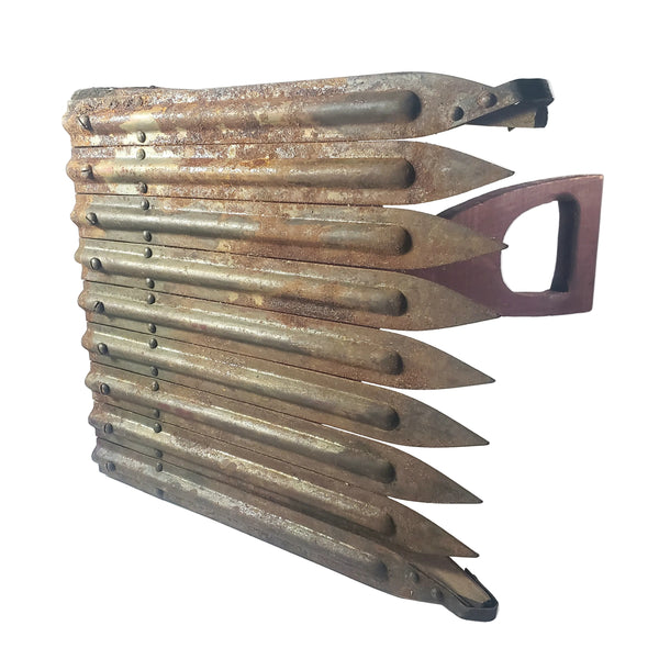 Primitive Rustic Hand Held Bluegrass Seed Stripper C.R. King Carlisle, KY