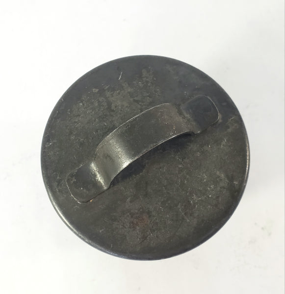 Vintage Fluted Metal Pudding Mold 4.25" with Lid