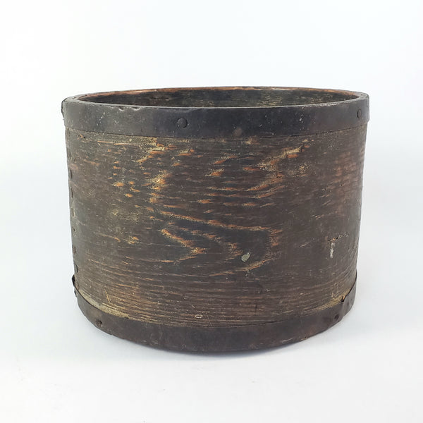 Antique 2 Quart Bentwood Dry Grain Measure E.B. Frye & Son Wilton, NH Farmhouse Primitive