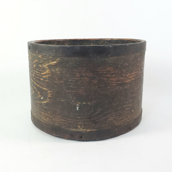Antique 2 Quart Bentwood Dry Grain Measure E.B. Frye & Son Wilton, NH Farmhouse Primitive