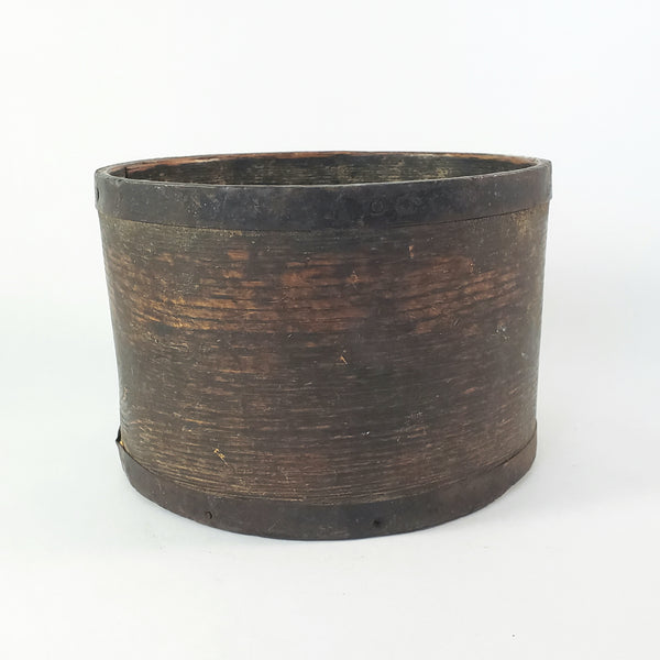 Antique 2 Quart Bentwood Dry Grain Measure E.B. Frye & Son Wilton, NH Farmhouse Primitive