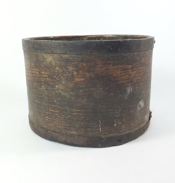 Antique 2 Quart Bentwood Dry Grain Measure E.B. Frye & Son Wilton, NH Farmhouse Primitive