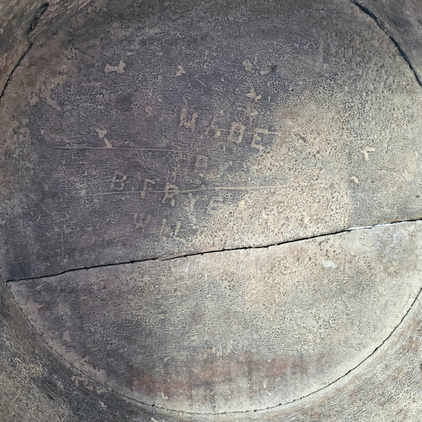 Antique 2 Quart Bentwood Dry Grain Measure E.B. Frye & Son Wilton, NH Farmhouse Primitive