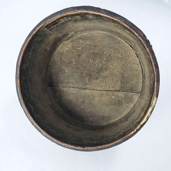 Antique 2 Quart Bentwood Dry Grain Measure E.B. Frye & Son Wilton, NH Farmhouse Primitive