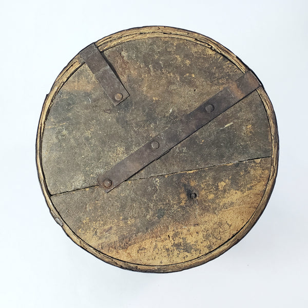 Antique 2 Quart Bentwood Dry Grain Measure E.B. Frye & Son Wilton, NH Farmhouse Primitive