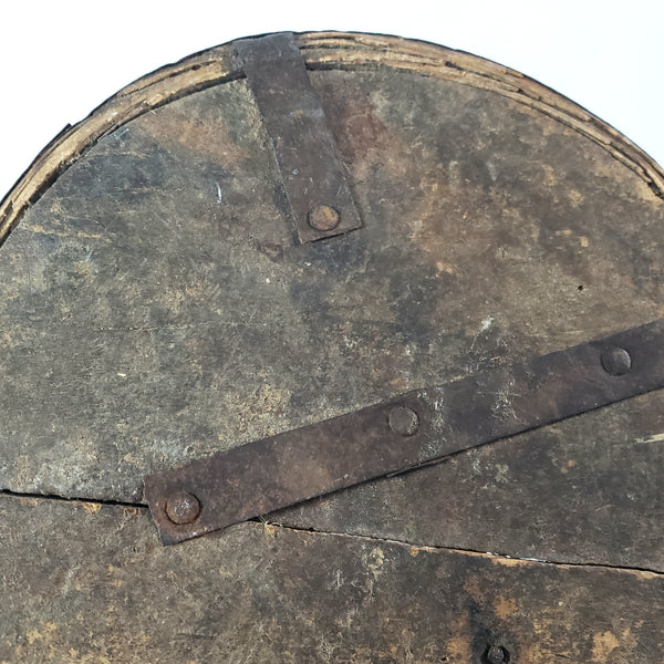 Antique 2 Quart Bentwood Dry Grain Measure E.B. Frye & Son Wilton, NH Farmhouse Primitive