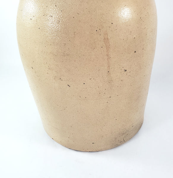Antique Salt Glazed Stoneware Jug 1 Gallon Brady & Ryan Ellenville New York