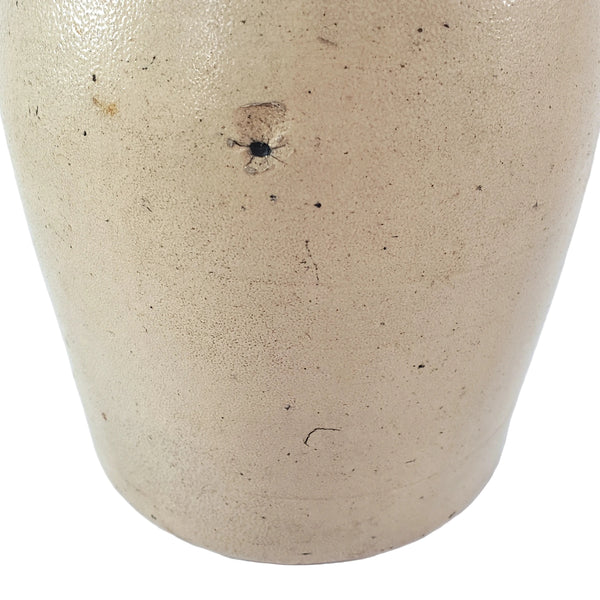 Antique Salt Glazed Stoneware Jug 1 Gallon Brady & Ryan Ellenville New York