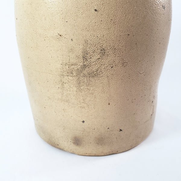 Antique Salt Glazed Stoneware Jug 1 Gallon Brady & Ryan Ellenville New York