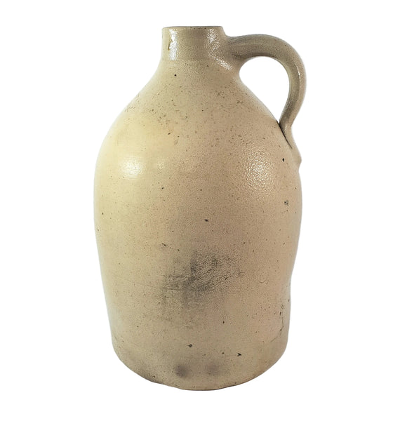 Antique Salt Glazed Stoneware Jug 1 Gallon Brady & Ryan Ellenville New York