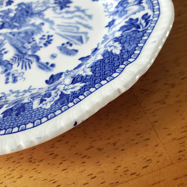 Vintage Wood & Sons Seaforth Blue 7" Dessert Plate Staffordshire England