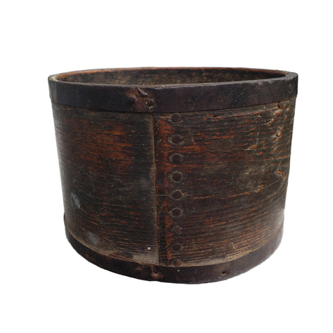 Antique 1 Quart Bentwood Dry Grain Measure E.B. Frye & Son Wilton, NH Farmhouse Primitive