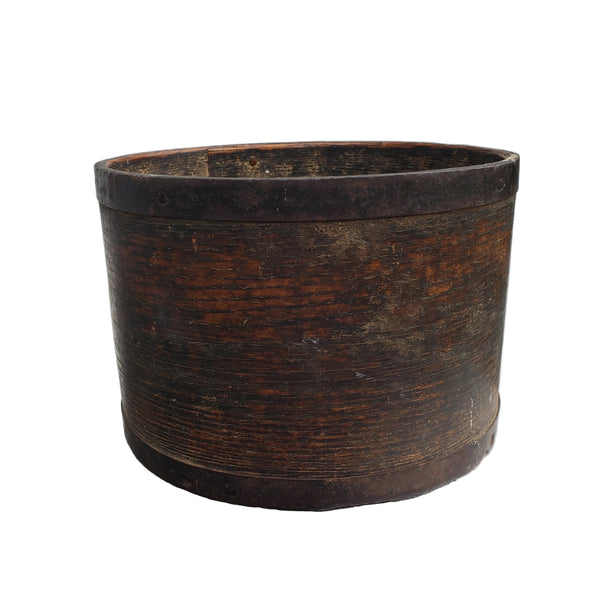 Antique 1 Quart Bentwood Dry Grain Measure E.B. Frye & Son Wilton, NH Farmhouse Primitive