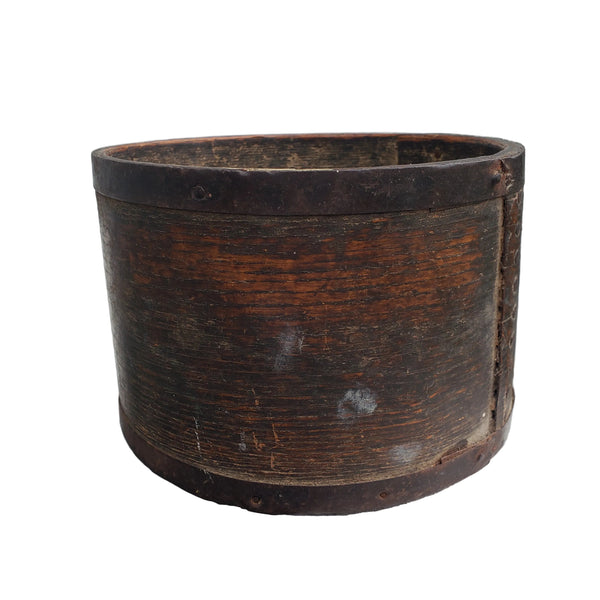 Antique 1 Quart Bentwood Dry Grain Measure E.B. Frye & Son Wilton, NH Farmhouse Primitive