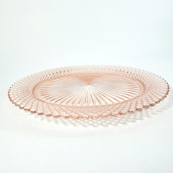Pink Depression Glass Dinner Plates Set of 4 Miss America Pattern Anchor Hocking