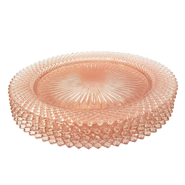 Pink Depression Glass Dinner Plates Set of 4 Miss America Pattern Anchor Hocking