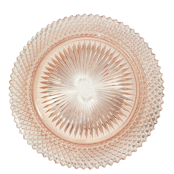 Pink Depression Glass Dinner Plates Set of 4 Miss America Pattern Anchor Hocking