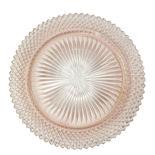 Pink Depression Glass Dinner Plates Set of 4 Miss America Pattern Anchor Hocking