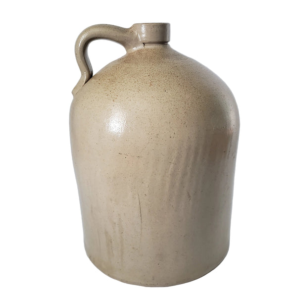 Antique 3 Gallon Salt Glazed Stoneware Jug Cobalt Blue Slip Trailing Bee Sting Decoration