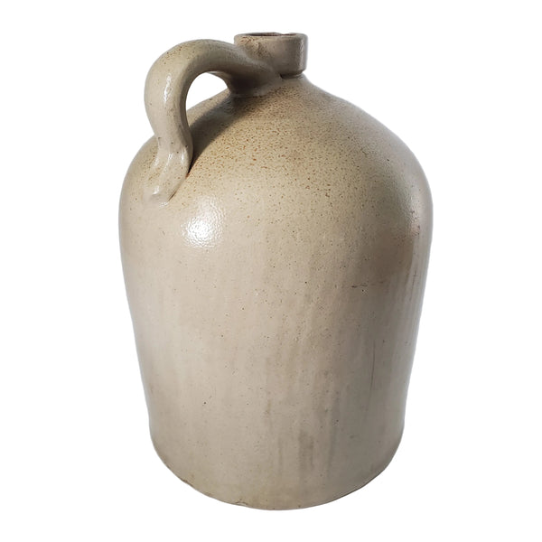 Antique 3 Gallon Salt Glazed Stoneware Jug Cobalt Blue Slip Trailing Bee Sting Decoration