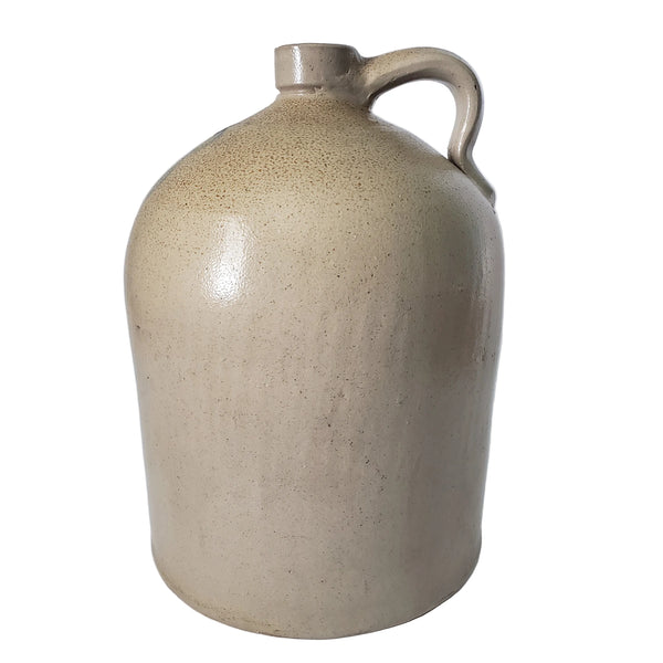 Antique 3 Gallon Salt Glazed Stoneware Jug Cobalt Blue Slip Trailing Bee Sting Decoration