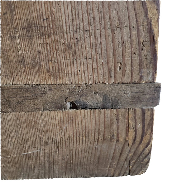Antique Large Rustic Farmhouse Wooden Bread Board with Handle 30"
