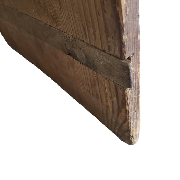 Antique Large Rustic Farmhouse Wooden Bread Board with Handle 30"