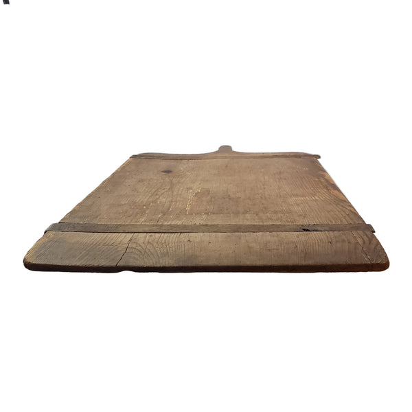 Antique Large Rustic Farmhouse Wooden Bread Board with Handle 30"