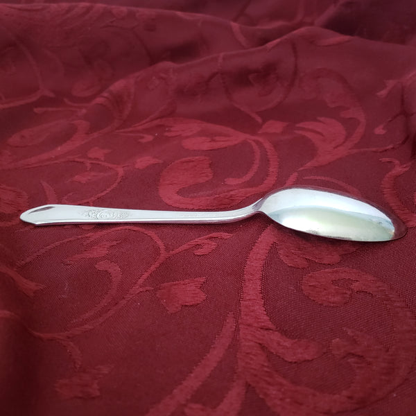 Vintage Manor Plate Triple Silverplate Teaspoons Set of 12 "Rosedale" International Silver