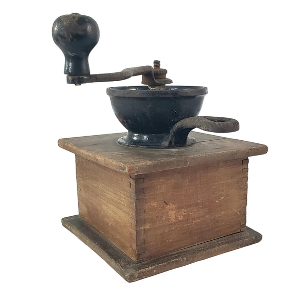Antique Hand-Crank Arcade Favorite Mill 700 Coffee Grinder Mill Freeport Illinois