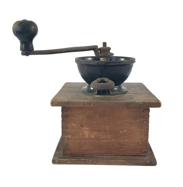 Antique Hand-Crank Arcade Favorite Mill 700 Coffee Grinder Mill Freeport Illinois