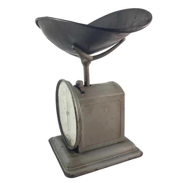 Antique Chatillon Kitchen Produce Scale With Tin Scoop Early 1900s