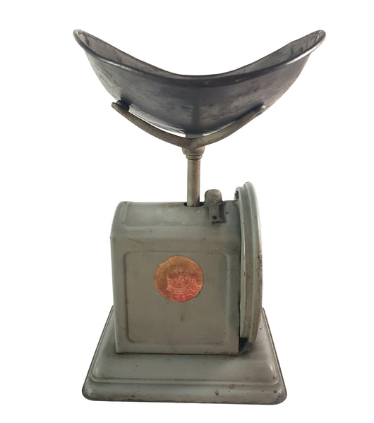 Antique Chatillon Kitchen Produce Scale With Tin Scoop Early 1900s