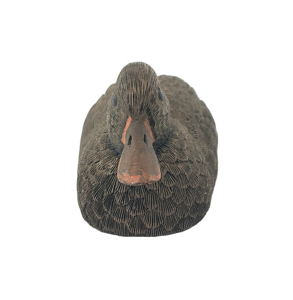 Jim Palmer Signed Hand-Carved Waterfowl Duck Sculptures Set of 3 1980s