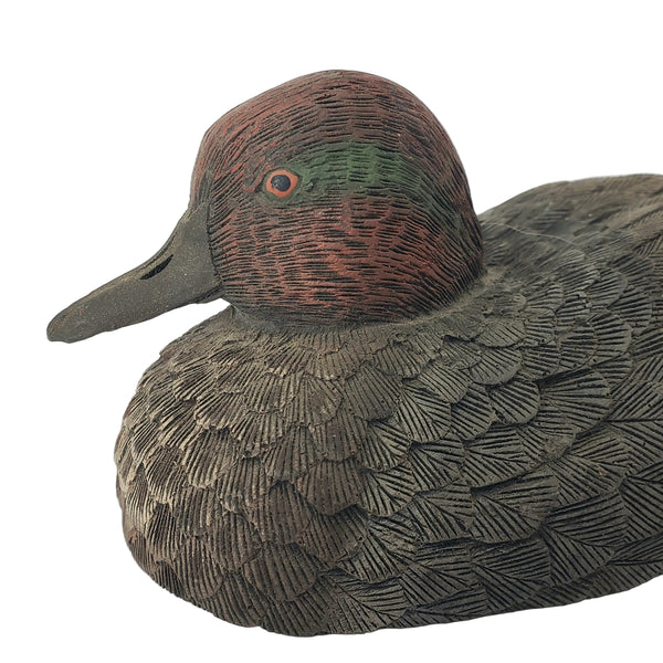 Jim Palmer Signed Hand-Carved Waterfowl Duck Sculptures Set of 3 1980s