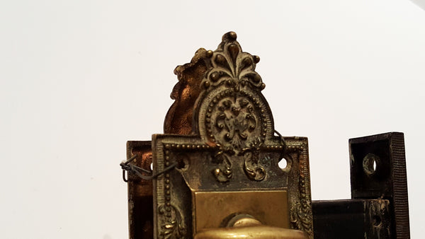 Antique Reading Hardware Company Two-Way Interior Mortise Lock Set