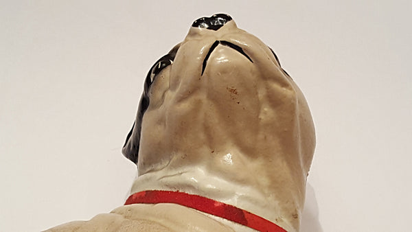 Vintage Cast Iron Boston Terrier Dog Doorstop